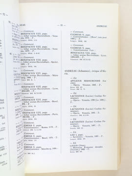 Catalogues régionaux des Incunables des Bibliothèques publiques de France. Volume I : Bibliothèques de la Région Champagne-Ardenne. ARNOULT, ...
