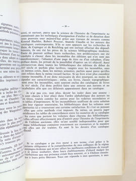 Catalogues régionaux des Incunables des Bibliothèques publiques de France. Volume I : Bibliothèques de la Région Champagne-Ardenne. ARNOULT, ...