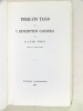 Torquato Tasso e I Benedettini Cassinesi [ Edition originale ]. TOSTI, Luigi