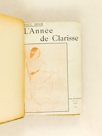 L'Année de Clarisse [ Edition originale - Livre dédicacé par l'auteur ]