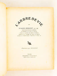 L'Arbre de Vie [ Edition originale - Livre dédicacé par l'auteur ]