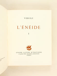 L'Enéide (2 Tomes) - Bucoliques et Géorgiques - De Natura Rerum