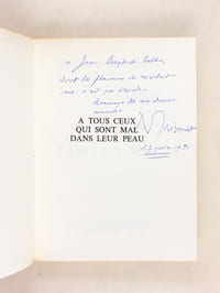A tous ceux qui sont mal dans leur peau [ Livre dédicacé par l'auteur ]