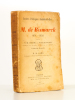 Lettres politiques confidentielles de M. de Bismarck, 1851 - 1858. M. de BISMARCK ( BISMARCK, Otto von ) ; POSCHINGER, Henri de (édit.) ; LANG, E. B. ...