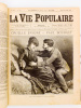 La Vie Populaire , bi-hebdomadaire : romans, nouvelles, études de moeurs, fantaisies littéraires. Illustrations par les meilleurs artistes  (lot de 16 ...