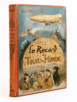 Le Record du Tour du Monde. BERTHAUT, Léon ; ROBIDA (ill.)