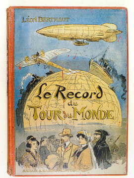 Le Record du Tour du Monde. BERTHAUT, Léon ; ROBIDA (ill.)