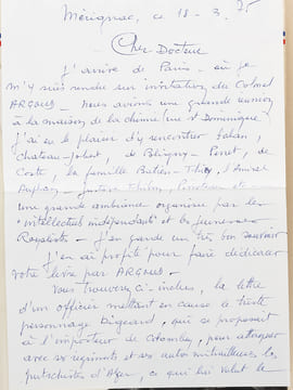 La décadence, l'imposture et la tragédie [ Livre dédicacé par l'auteur ] On joint une intéressante lettre d'un ami du dédicataire : "Mérignac, ce ...