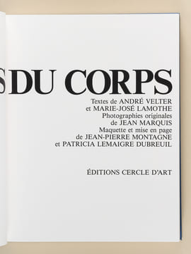 Les Outils du Corps. VELTER, André ; LAMOTHE, Marie-José