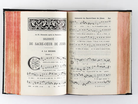 Dominical Romain. Messe, Vêpres, Complies et Saluts du Saint Sacrement pour tous les Dimanches de l'Année et les Principales Fêtes. N° 864 Chant ...