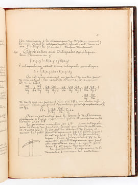 Cours d'Analyse. Ecole Polytechnique. 2e Division 1912-1913 [ Edition originale ] . HADAMARD, Jacques