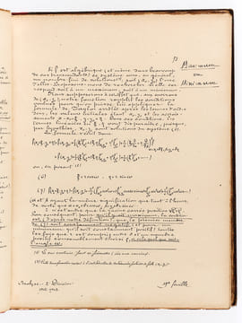 Cours d'Analyse. Ecole Polytechnique. 2e Division 1912-1913 [ Edition originale ] . HADAMARD, Jacques