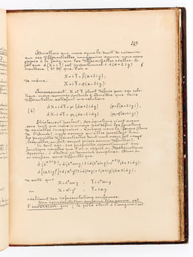 Cours d'Analyse. Ecole Polytechnique. 2e Division 1912-1913 [ Edition originale ] . HADAMARD, Jacques