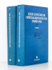 XXIIe ( 22e ) Concilium Ophtalmologicum , Paris 1974 - Acta ( 2 vol. , complet ). Collectif