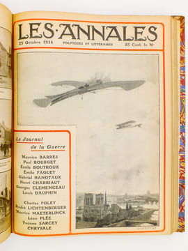 Les Annales politiques et littéraires , Revue Universelle paraissant le Dimanche - 1914 2e Semestre ( 25 numéros, du N° 1619 du 5 juillet 1914 au N° ...