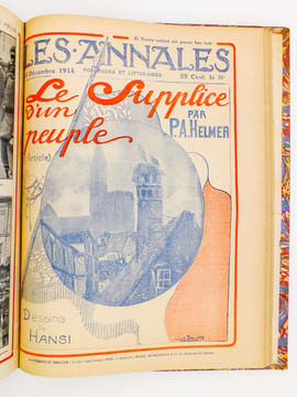 Les Annales politiques et littéraires , Revue Universelle paraissant le Dimanche - 1914 2e Semestre ( 25 numéros, du N° 1619 du 5 juillet 1914 au N° ...
