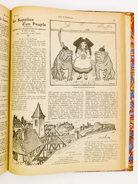Les Annales politiques et littéraires , Revue Universelle paraissant le Dimanche - 1914 2e Semestre ( 25 numéros, du N° 1619 du 5 juillet 1914 au N° ...