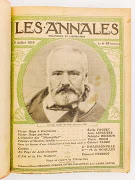 Les Annales politiques et littéraires , Revue Universelle paraissant le Dimanche - 1914 2e Semestre ( 25 numéros, du N° 1619 du 5 juillet 1914 au N° ...