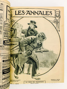 Les Annales politiques et littéraires , Revue Universelle paraissant le Dimanche - 1919 Année complète, 1er et 2e Semestres ( du N° 1854 du 5 janvier ...