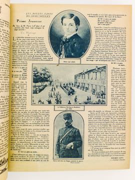Les Annales politiques et littéraires , Revue Universelle paraissant le Dimanche - 1920 , 1er , 2e et 3e Semestres ( reliés en 2 vol., du N° 1906 du 4 ...