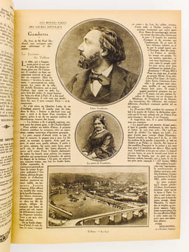 Les Annales politiques et littéraires , Revue Universelle paraissant le Dimanche - 1920 , 1er , 2e et 3e Semestres ( reliés en 2 vol., du N° 1906 du 4 ...