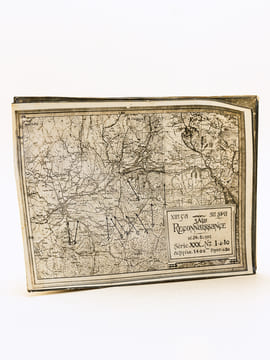 Lot de 17 photographies aériennes prises du 9 au 24 septembre 1916, par l'escadrille MF 40 dans le secteur de Saint-Hilaire le Grand, ...