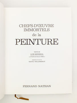 Chefs-d'oeuvre immortels de la peinture ( 8 tomes, complet ) : 1. Musée du Louvre, Musée du Jeu de Paume, Musée de Bâle, Musée de Vienne ; 2. Musée ...