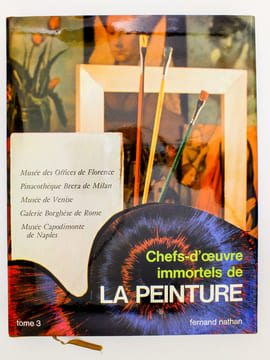 Chefs-d'oeuvre immortels de la peinture ( 8 tomes, complet ) : 1. Musée du Louvre, Musée du Jeu de Paume, Musée de Bâle, Musée de Vienne ; 2. Musée ...