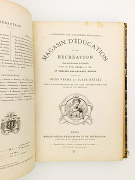Magasin d'Education et de Récréation , Journal de toute la famille [...] et Semaine des Enfants réunis - 1896 ( Année complète ) : Tome III et Tome ...