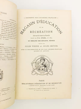Magasin d'Education et de Récréation , Journal de toute la famille [...] et Semaine des Enfants réunis - 1898 ( Année complète ) : Tome VII et Tome ...