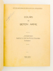 (2 ouvrages reliés en un vol.) Cours de béton armé ; Cours de béton précontraint ( 1952-1953). ROBINSON, JR ( ROBINSON, Jacques-Ramsay ) ; Ecole ...