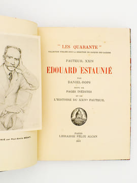Edouard Estaunié ( coll. Les Quarante ). DANIEL-ROPS