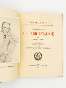 Edouard Estaunié ( coll. Les Quarante )