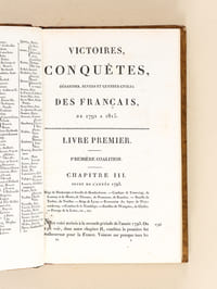 Victoires, Conquêtes, Désastres, Revers et Guerres civiles des Français de 1792 à 1815. Tome Second (Tome 2)