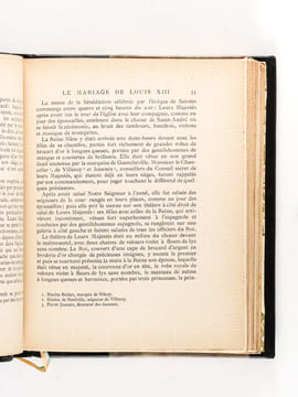 Louis XIII. Extraits des mémoires du Temps recueillis par J.-B. Ebeling. EBELING, J. B. ; HENRIOT, Emile