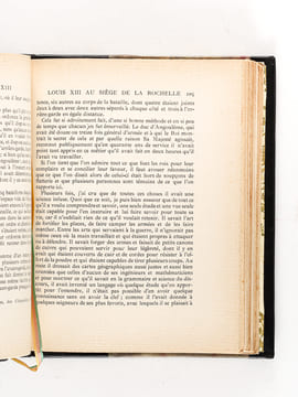 Louis XIII. Extraits des mémoires du Temps recueillis par J.-B. Ebeling. EBELING, J. B. ; HENRIOT, Emile