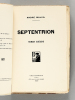 Septentrion. Roman suédois [ Edition originale ]. MALVIL, André