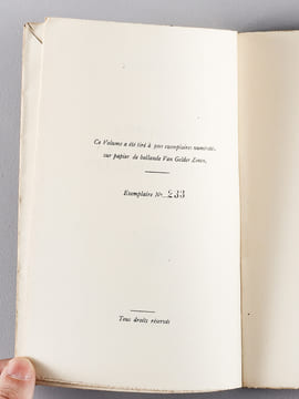 Voluptés Sentimentales [ Edition originale ]. VALLIERES, Georges