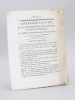 Correspondance de M. le Sous-Préfet de l'Arrondissement communal de Neufchâtel, avec MM. les Maires du même Arrondissement [ 23 Janvier 1816 : ...