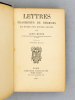 Lettres, fragments de sermons et notes sur divers sujets. MEYER, Louis