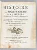 Histoire de la Société Royale des Sciences, établie à Montpellier avec les Mémoires de Mathématiques et de Physique, tirés des Registres de cette ...