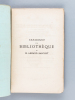 Catalogue de la Bibliothèque de M. Armand Baschet, Auteur de la Diplomatie Vénitienne, du Roi chez la Reine, etc., divisé en deux parties, la première ...
