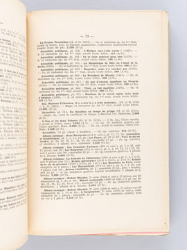 Annuaire des Ventes d'Estampes. Guide de l'Amateur. La Cote annuelle des Gravures [ 9 Premières Années, d'octobre 1911 à Juillet 1929 : COMPLET ] ...