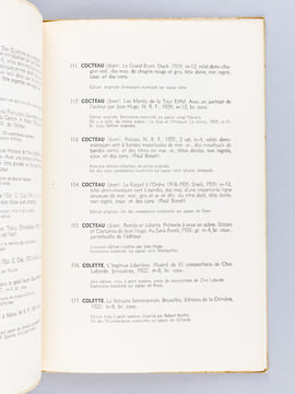Très Beaux Livres Modernes, Importantes reliures Mosaïquées composant la Bibliothèque de M. Paul Bonet, Relieur. Vente à Paris, Hôtel Drouot, Jeudi 23 ...