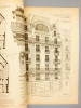 Monographies de Bâtiments Modernes -  Maison à loyer, Boulevard St Germain et rue Danton, à Paris, Mr. V. Blavette Architecte. DUCHER (édit.) ; ...