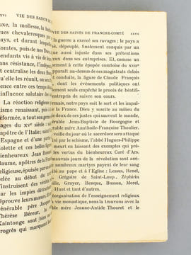 Vie des saints de Franche-Comté. PIDOUX, P.-A. [ Pidoux de la Maduère, Pierre André (1878-1955) ]