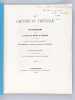 De l'Ectopie du Testicule. Thèse présentée à la Faculté de Médecine de Strasbourg, soutenue le 28 décembre 1868 [ Edition originale - Livre dédicacé ...