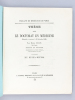 Du Spina-Bifida. Thèse pour le Doctorat en Médecine soutenue le 29 décembre 1868. Faculté de Médecine de Paris. COLIN, Henri