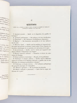 De la Bronchite généralisée suffocante. Thèse présentée à la Faculté de Médecine de Strasbourg, soutenue le 8 janvier 1869 [ Edition originale - Livre ...
