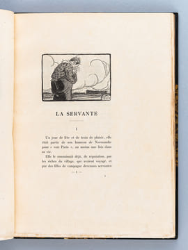 La Servante [ Edition originale ]. GEFFROY, Gustave ; GEO-DUPUIS